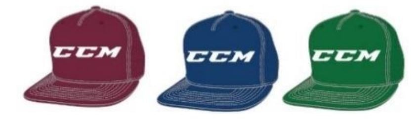 Cap CCM Big Logo Flat Brim Cap JR 
