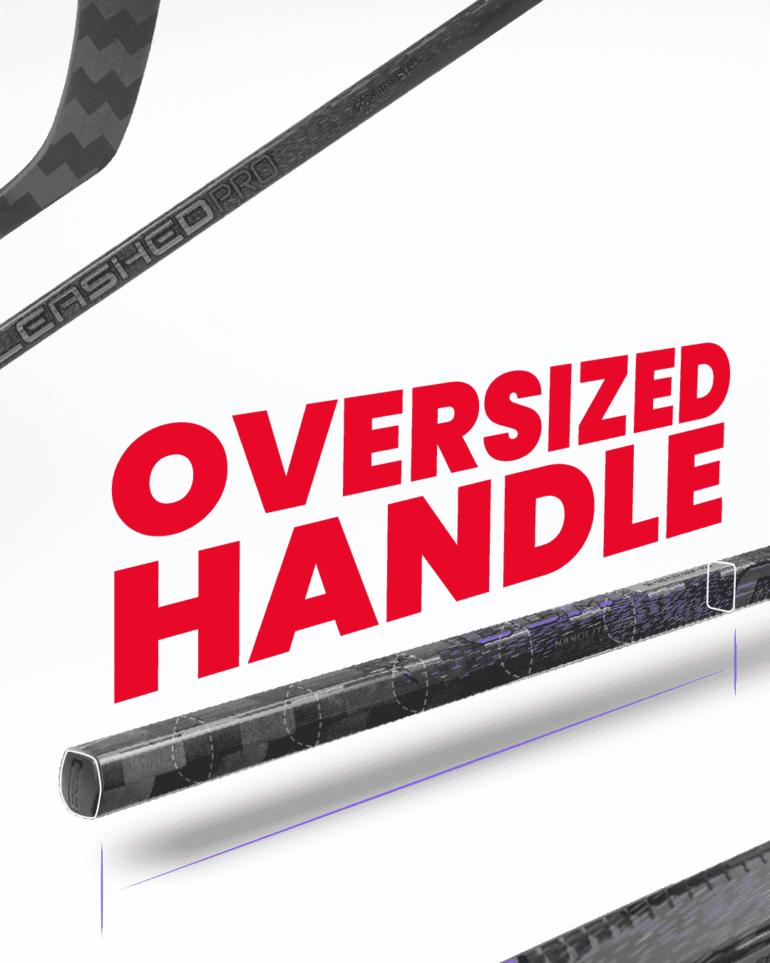 OPS CCM Trigger Unleashed Pro Top Shaft SR Rechts