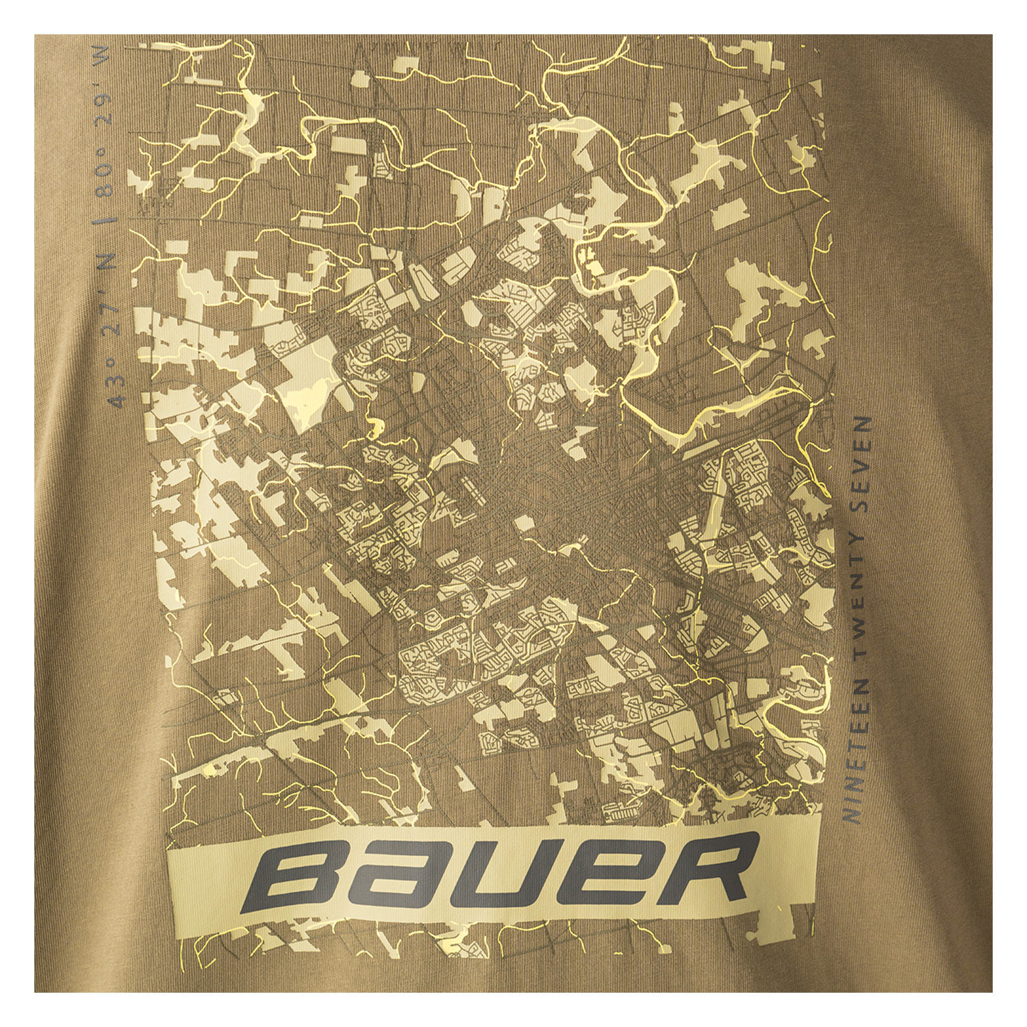 Lifestyle Bauer Boxy Tee Topography SR - S26