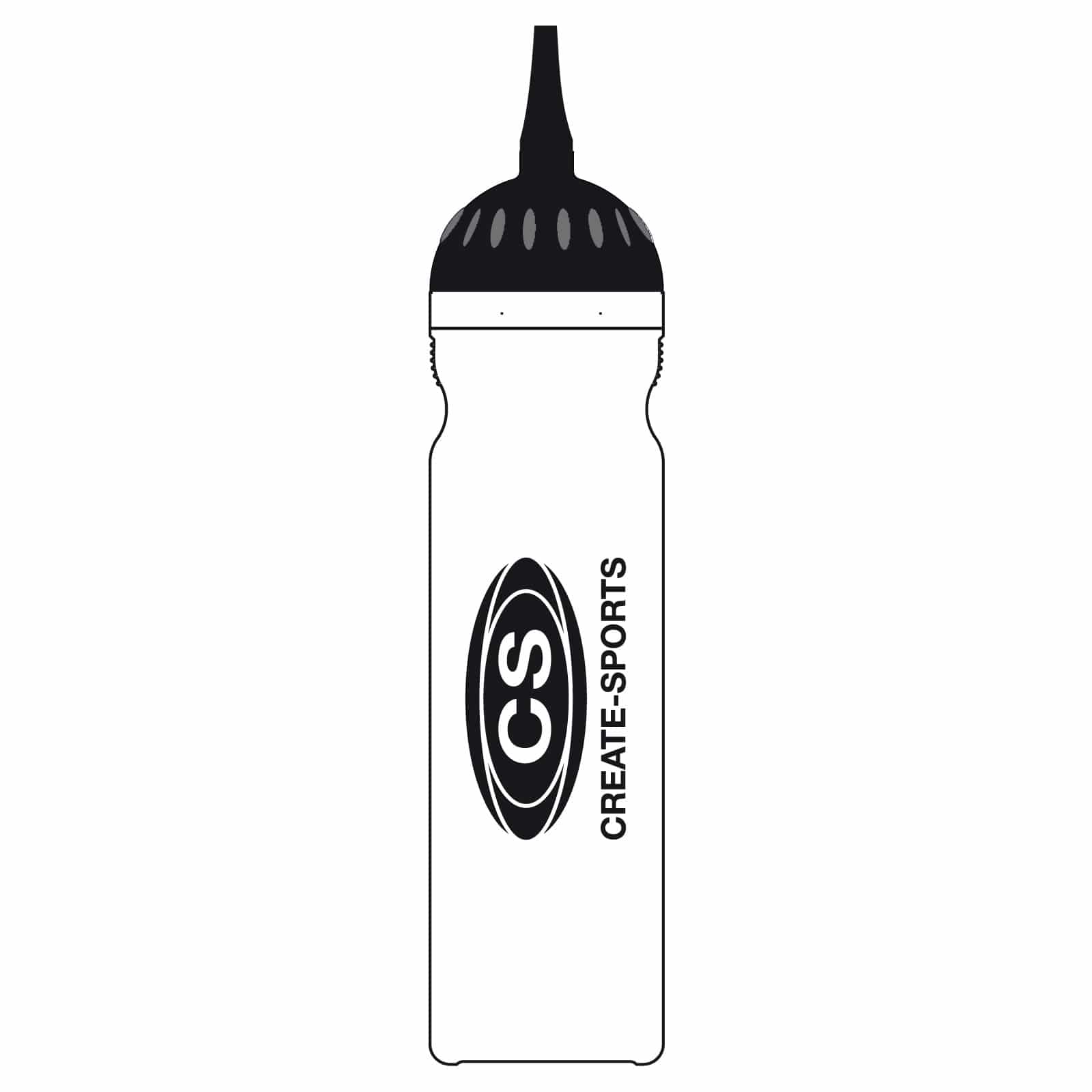 Trinkflasche Create Sports 1.0 Liter Full Colour mit Gummihalm