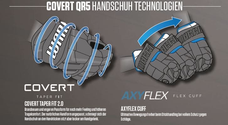 Handschuhe Warrior Covert QR5 Pro SR 