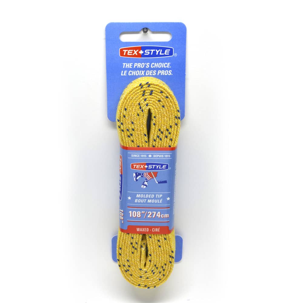 Schuhband TexStyle gewachst 2-Strich Color 