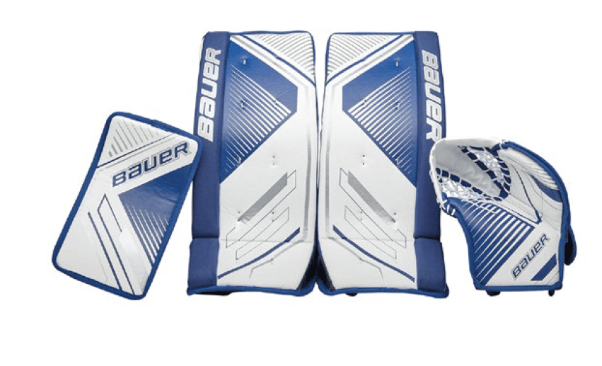 TW-Set Bauer Streethockey Torwart JR Schienen + Fänger + Blocker