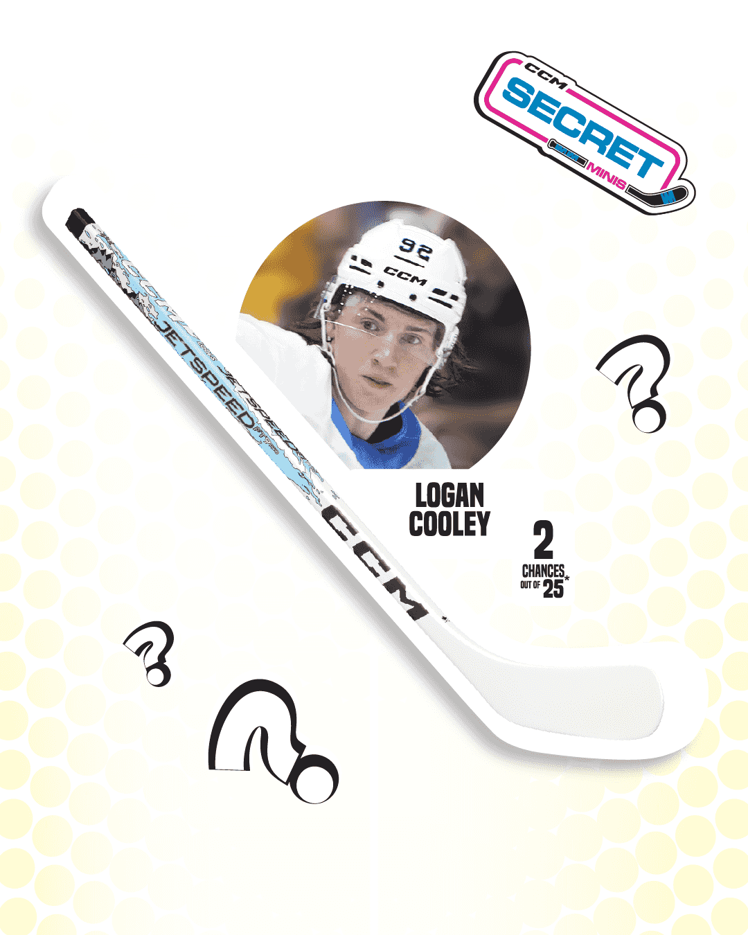 Ministick CCM Secret Toy Sticks Player 2026