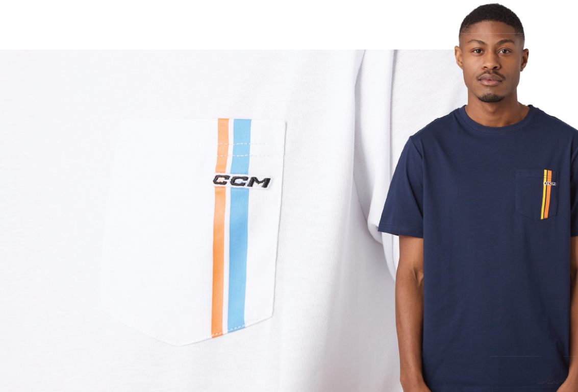 Lifestyle CCM Stripe Tee SS1 SR