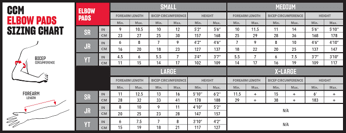 Ellbogenschutz CCM Tacks XF PRO SR