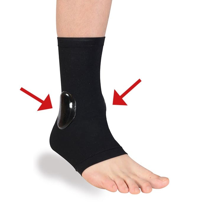 Gelsocken Ortema X-Foot Double Pad Silikon