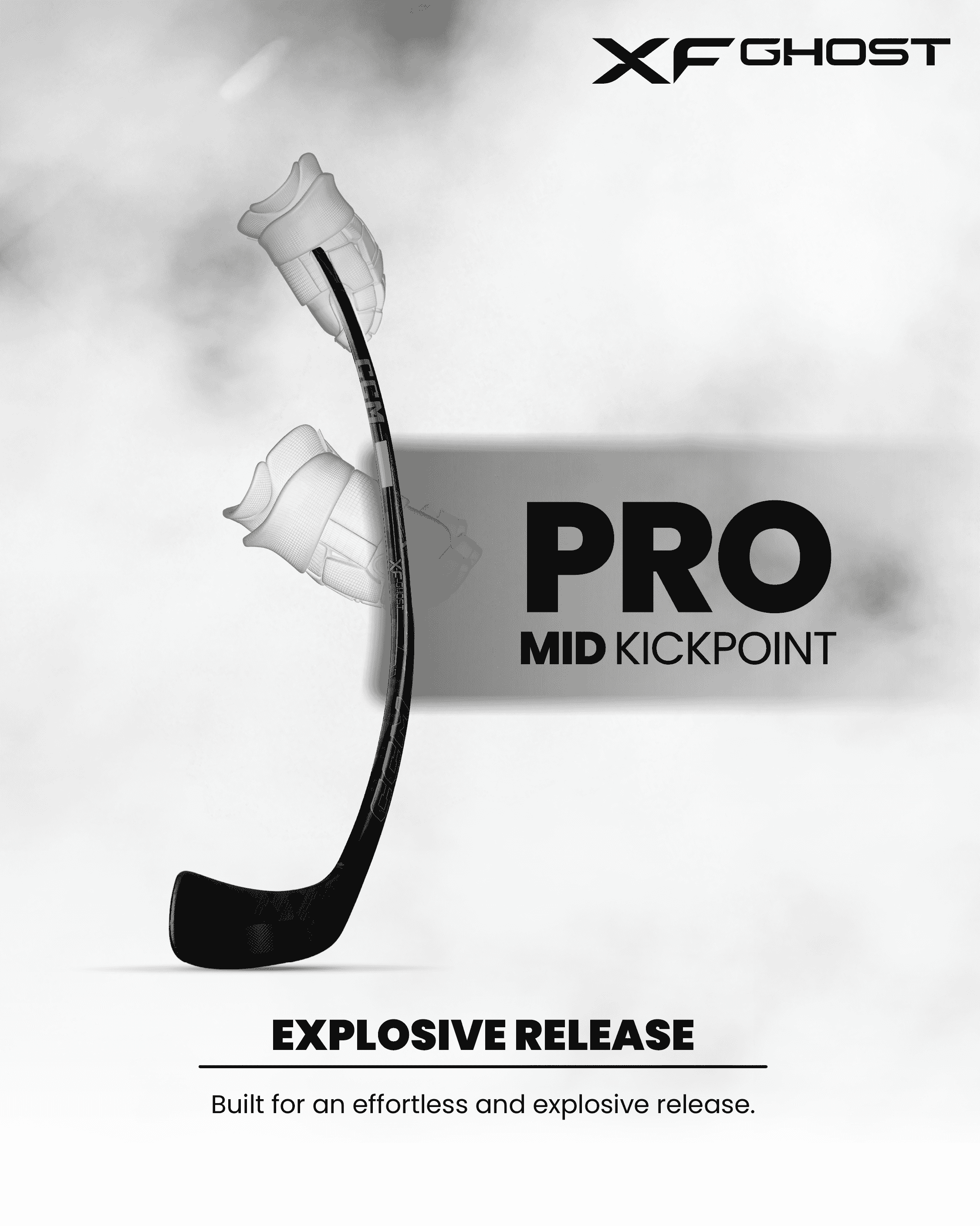 OPS CCM Tacks XF GHOST White YT Rechts