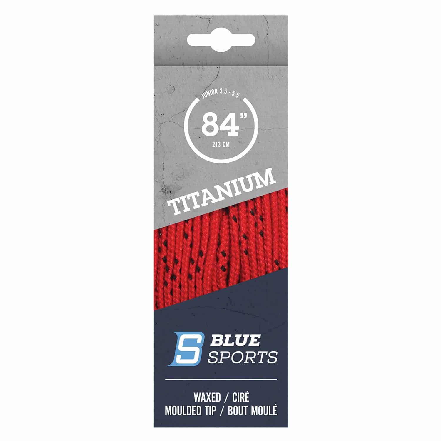 Schuhband Blue Sports Titanium Pro - Gewachst