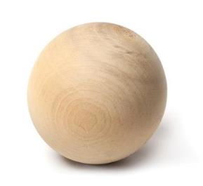 Stickhandlingball Wood Swedish 4,5cm 