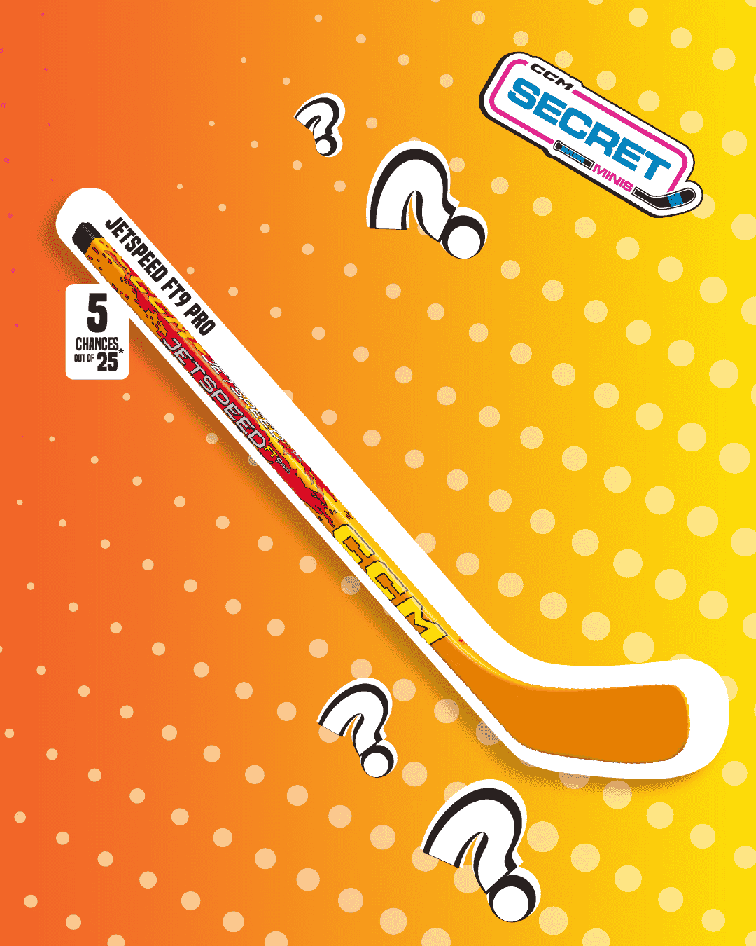 Ministick CCM Secret Toy Sticks Player 2026