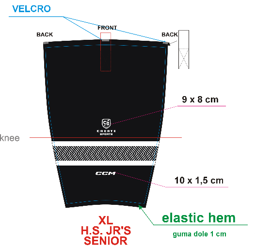 Gamewear Create Sports Sublimation Socks Icon