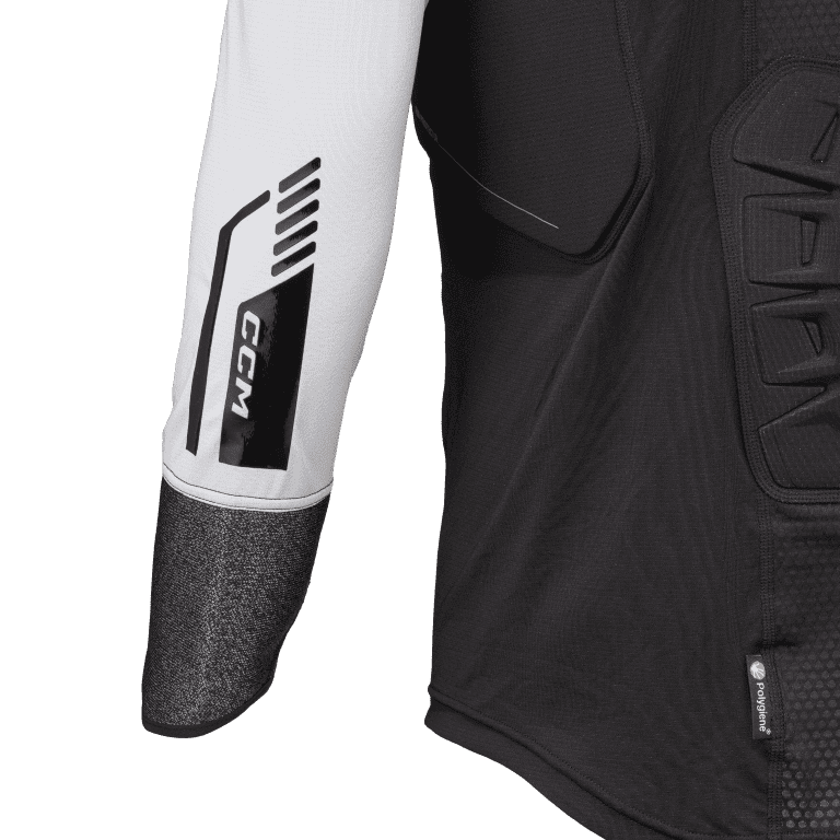Unterwäsche CCM Tacks PRO Neck Guard LS Shirt SR