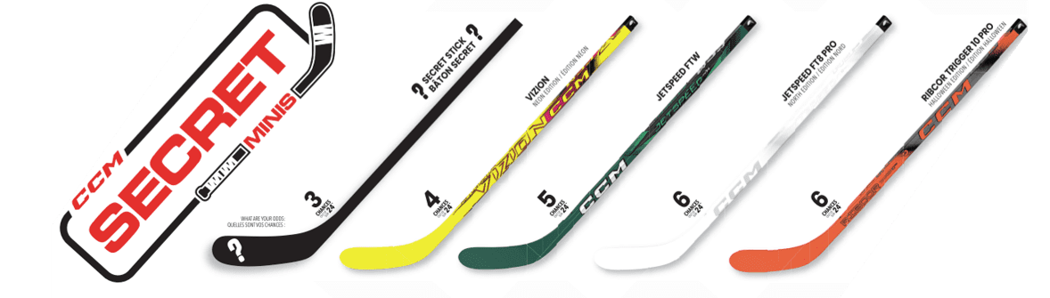 Ministick CCM Secret Toy Sticks Player 2025