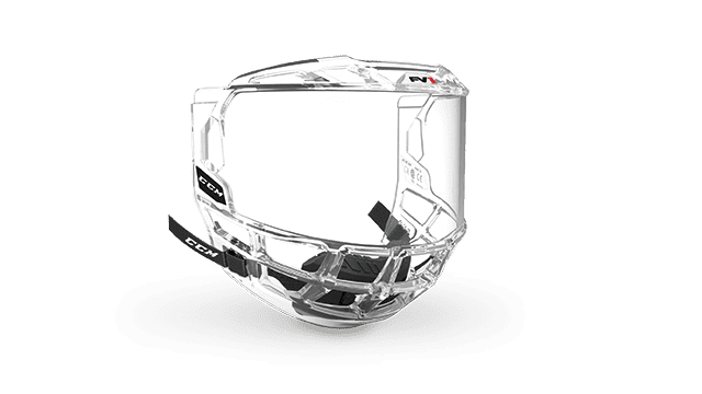 Visier CCM FV1 Full Visor JR clear