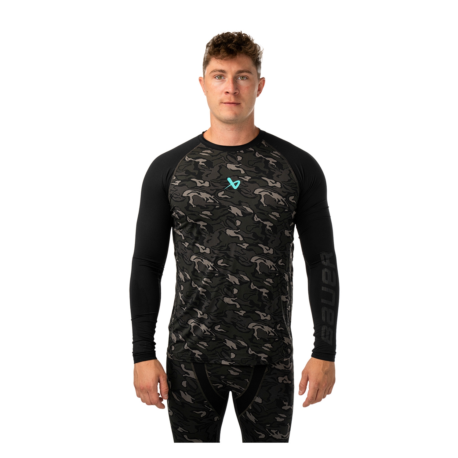 Unterwäsche Bauer Baselayer Oberteil Printed SR