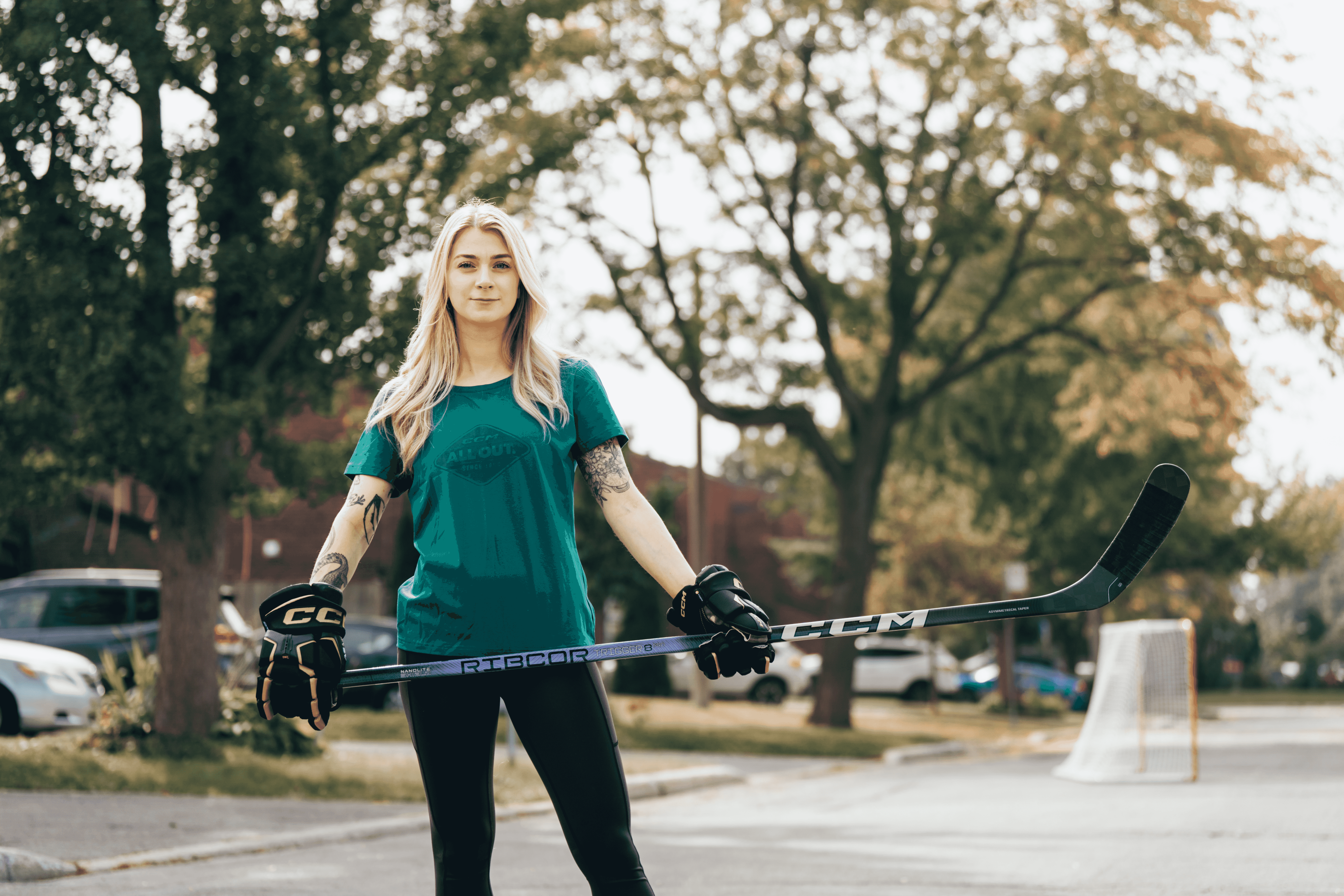 Lifestyle CCM Outdoor Small Logo SS Tee JR 