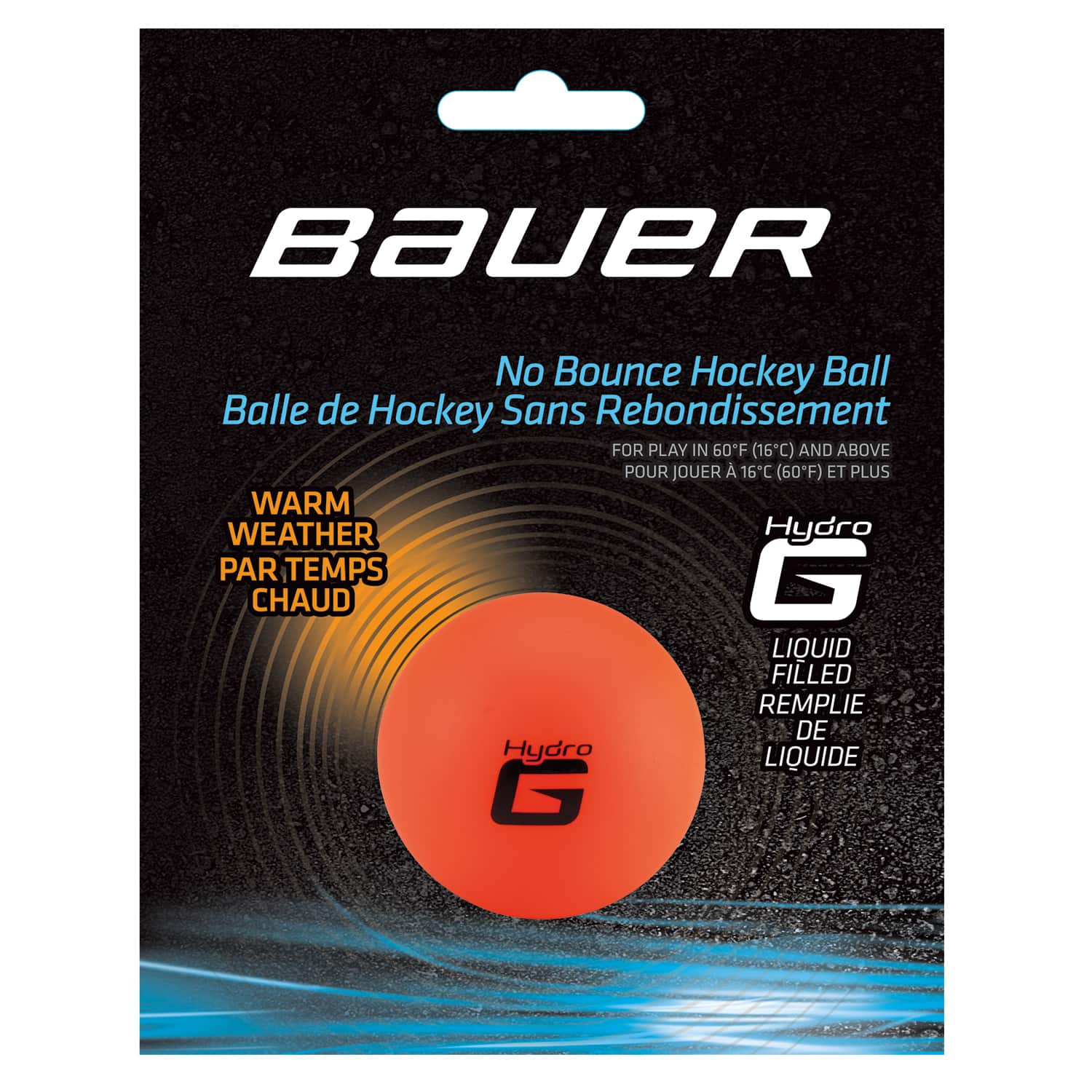 RH Ball Bauer Streethockey Hydrog Ball organge 