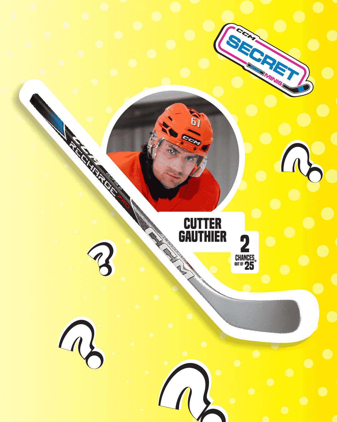 Ministick CCM Secret Toy Sticks Player 2026